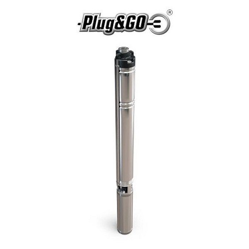 ZDS Plug & Go PG3000 EVO + 30m kabel  4" bronpomp met ingebouwde drukregeling